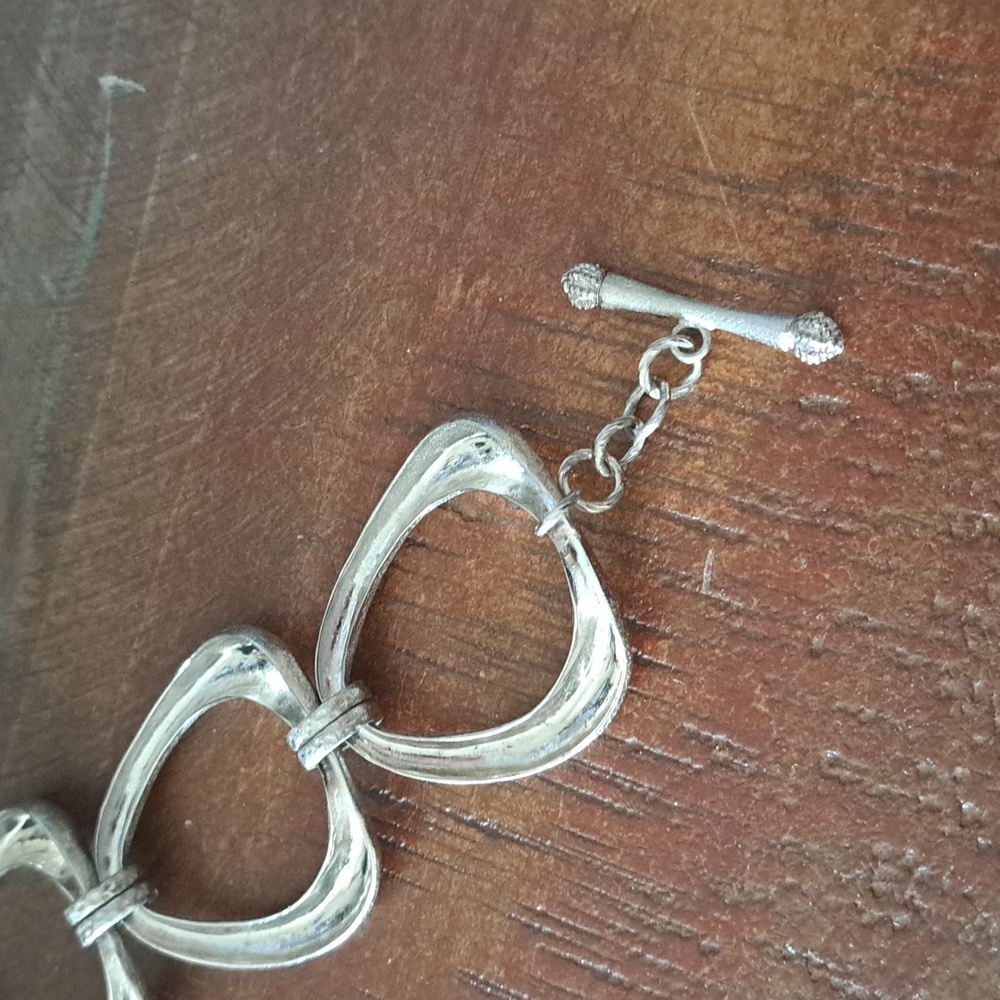 Silver Link Bracelet - Picture 6 of 9